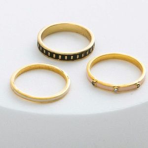 Noonday Collection Adagio rings size 7 NWOT